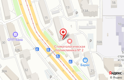 Микрокредитная компания Петя 1-й% в Октябрьском районе на карте