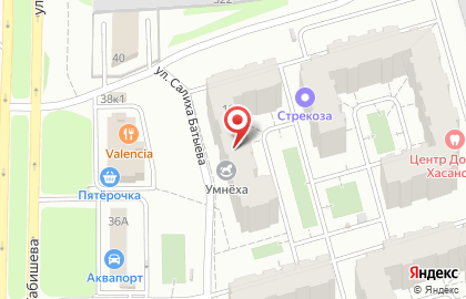 Детский спортивный центр ушу Белый Дракон на улице Салиха Батыева на карте