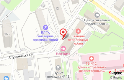 ООО Стандарт на Студенческой улице на карте