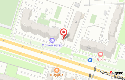 Киоск Ключ здоровья на проспекте Строителей на карте