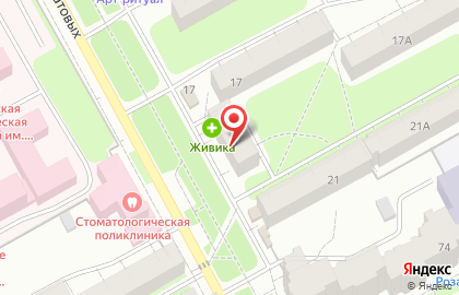 Аптека Живика в Перми на карте