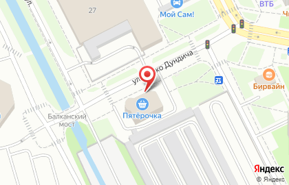 Русская Керамика на Малой Балканской улице на карте