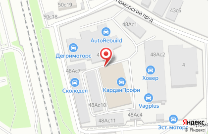 Сервиный центр PMRK на Поморской улице на карте