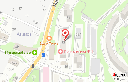 Торговая компания Тиофан-Ветом на Некрасовской улице на карте