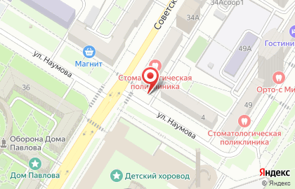 Продуктовый магазин в Волгограде на карте