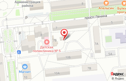 Продуктовый магазин Городищенский продуктовый магазин на проспекте Ленина на карте