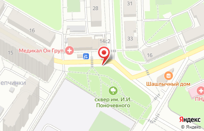 Магазин овощей и фруктов в Москве на карте