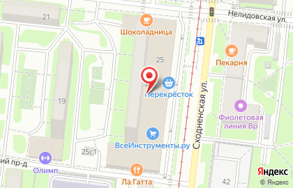 Адвокат Криворученко Виталий Викторович на Сходненской улице на карте