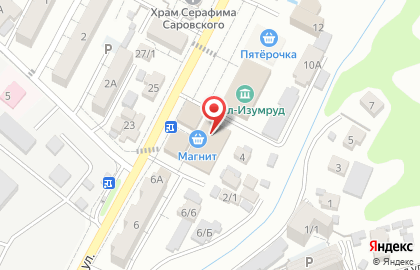 Магазин мясной продукции на Петрозаводской (Орёл-Изумруд), 8 на карте