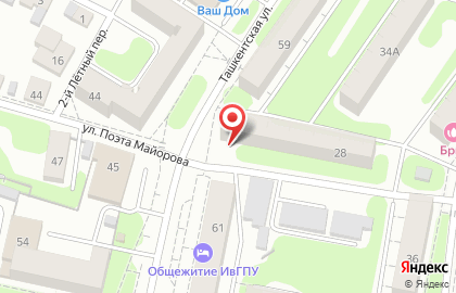 Салон красоты Жемчужина в Иваново на карте