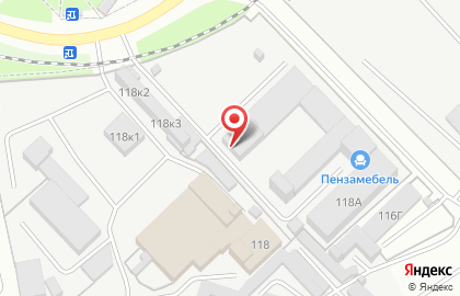 Оптовая фирма Эстель Сервис в Первомайском районе на карте