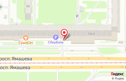 Кафе Саюри в Ново-Савиновском районе на карте