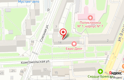 Хмельная Лавка в Бежицком районе на карте