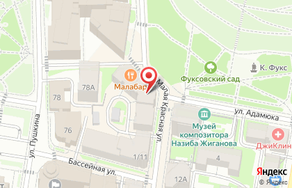 Бутик SANTONI в Казани на карте