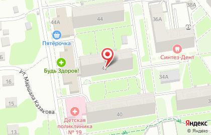 Почта России в Нижнем Новгороде на карте