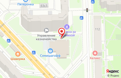 Магазин табачных изделий на Варшавской улице на карте