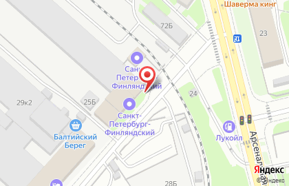 Арго на Минеральной улице на карте