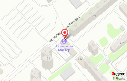 Магазин отделочных материалов и сантехники Стройгид в Балаково, на набережной Леонова на карте