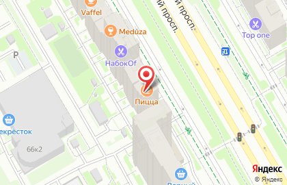 Оптово-розничный центр напольных покрытий Олимп и К на Комендантском проспекте на карте