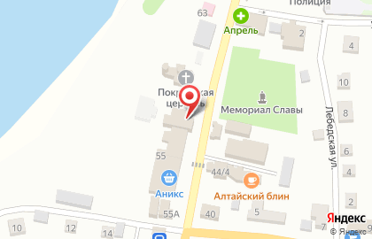 Магазин Хозяюшка на Советской улице на карте