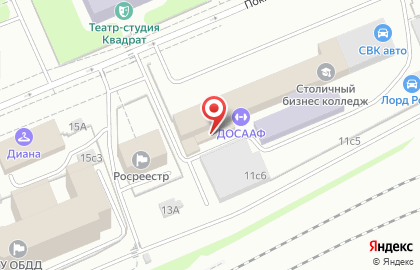 Московский городской стрелково-спортивный клуб на карте
