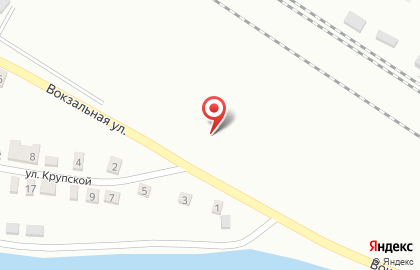 1C на Вокзальной улице на карте