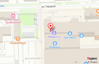 Магазин детских товаров Детский мир на улице Горького на карте