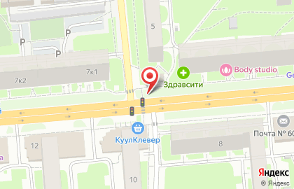 Указатель системы городского ориентирования №5891 по ул.Культуры, д.8 р на карте