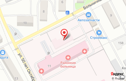 Полазненская районная больница на карте