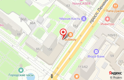 Торгово-монтажная компания натяжных потолков Потолок-Альянс на проспекте Ленина в Подольске на карте