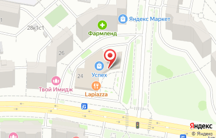 Магазин Бавария №1 на улице Адмирала Лазарева на карте