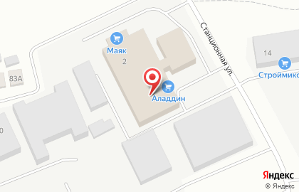 Салон керамической плитки, ИП Уланова Т.В. на Станционной улице на карте