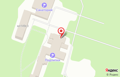 Санаторий Подлипки в Мытищах на карте