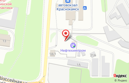 Нефтехимпром в Перми на карте