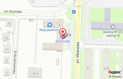 ООО Мастерстрой на улице Иванова на карте
