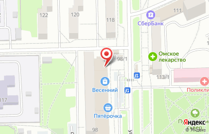 Пекарня ПышноТесто на улице 50 лет Октября на карте