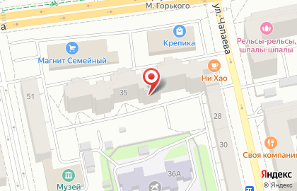 Компания Натяжные потолки ЭВИТА на улице Фурманова на карте