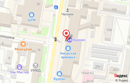 Европа на улице 50 лет Октября на карте