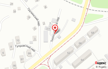 Автостоянка в Хабаровске на карте