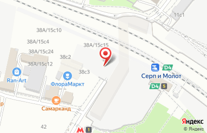 Копировальный центр Копирка в ТД Золоторожский на карте