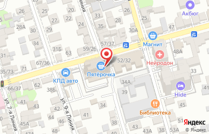 Фирма Маркус на улице Мясникова на карте