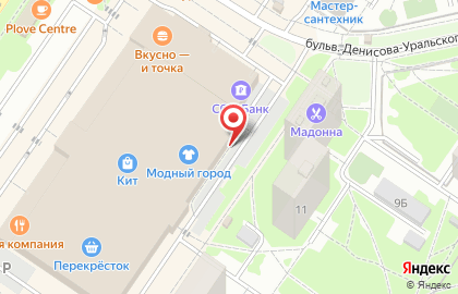 Первый гипермаркет мебели в Екатеринбурге на карте