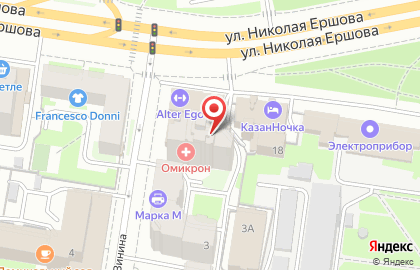 Школа фитнеса Варвары Медведевой на улице Николая Ершова на карте