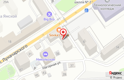 Миснэ на карте