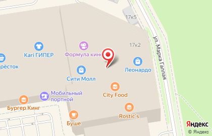 Салон элитной бижутерии Swarovski на Коломяжском проспекте на карте