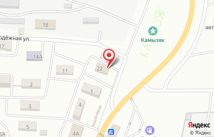 Парикмахерская в Астрахани на карте