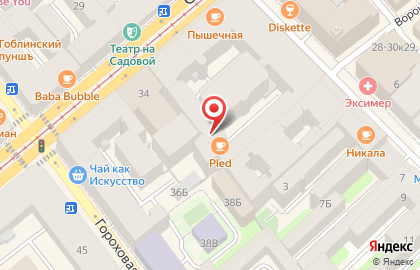 Ателье по пошиву и ремонту одежды в Санкт-Петербурге на карте