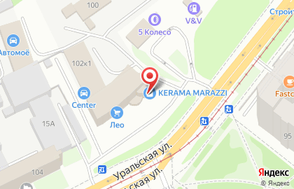 Сеть салонов мебели Komandor-Дизайн в Мотовилихинском районе на карте
