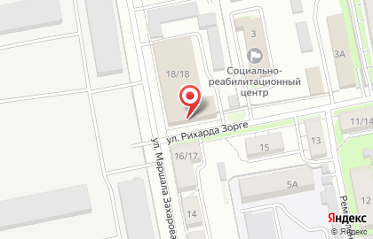 Ритуальная компания Тверьритуалсервис на улице Маршала Захарова на карте