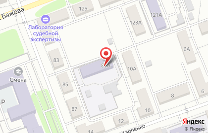 Детский сад №90 в Тракторозаводском районе на карте